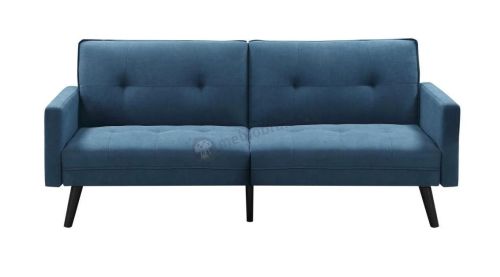 Corner sofa rozkładana z funkcją narożnika niebieska